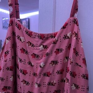 Sonoma Pink Floral Tank Top